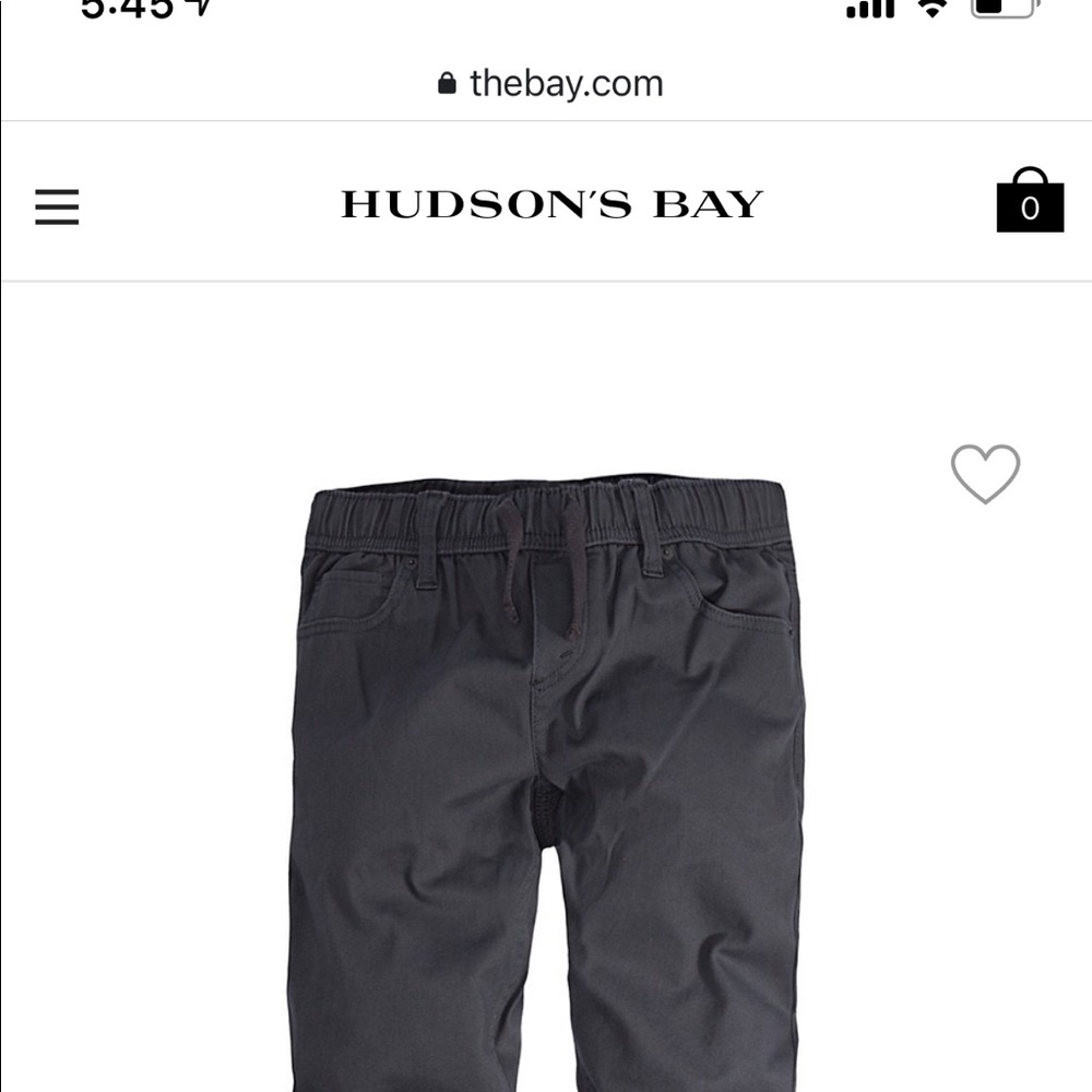Levi’s kids joggers set of two